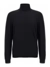 Zanone Turtleneck Cuffed-sleeve Sweater