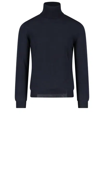 Zanone Wool Turtleneck Sweater