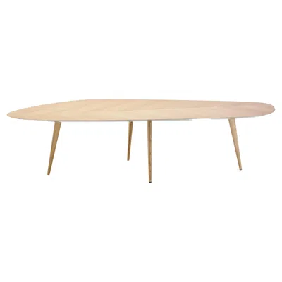 Pre-owned Zanotta Customizable  Tweed Table By Garcia Cumini In Brown