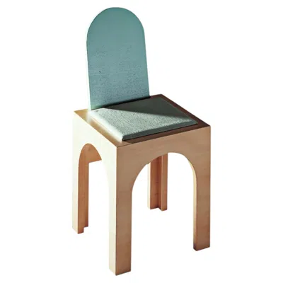 Pre-owned Zanotta Edizioni Carabo Chair Lacquered In Green By Ettore Sottsass