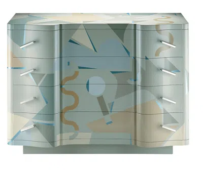 Pre-owned Zanotta Edizioni Cetonia Chest Of Drawers In Wood By Alessandro Mendini In Brown
