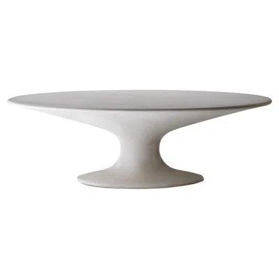 Pre-owned Zanotta Fenice Table In Grey Shade Polimex With Acryl Finish By Piero Bottoni In Gray
