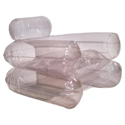 Pre-owned Zanotta Inflatable 'blow' Chair 1967 With Original Box In Gray