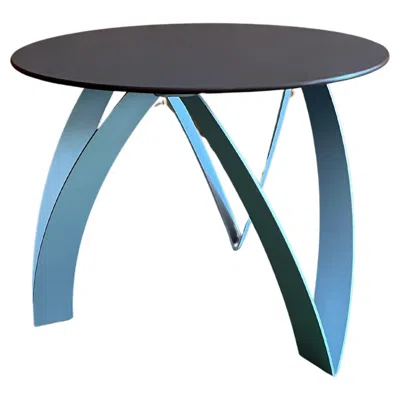 Pre-owned Zanotta Kioko Aluminum Coffee Table Designed By De Pas, D'urbino, Lomazzi For  1990s In Brown