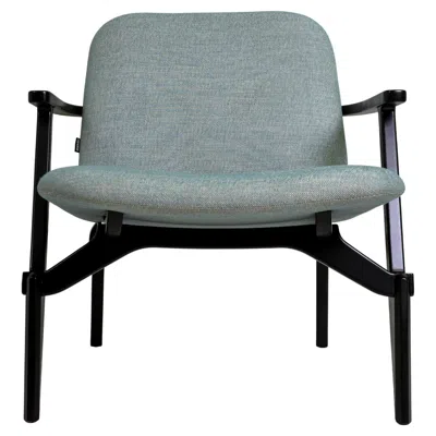 Pre-owned Zanotta Louise Armchair By Philippe Nigro For , Black, Fabric In Brown