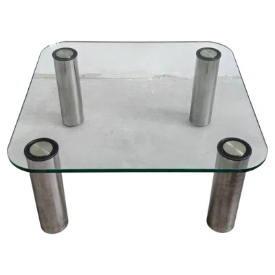 Pre-owned Zanotta Marcuso Coffee Table By Marco Zanuso For , Italy 1969 In Gray