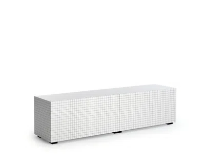 Pre-owned Zanotta Quaderna 756 Sideboard By Superstudio In White Laminate