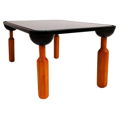 Pre-owned Zanotta Screwdriver Table Design Achille & Pier Giacomo Castiglioni For , 1966 In Brown
