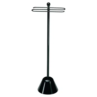 Pre-owned Zanotta Servietto Towel Rack With Black Steel Frame By Achille Castiglioni