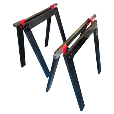 Pre-owned Zanotta Set Of Two 1970s Modern Easels For Gaetano Table By Gae Aulenti For  In Black