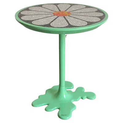 Pre-owned Zanotta Small Table Mod. 6500 By Alessandro Mendini For  In Brown