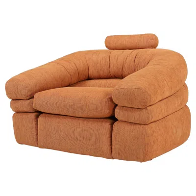 Pre-owned Zanotta Straccio Easy Chair By De Pas, D'urbino, Lomazzi For , Italy 1967 In Orange
