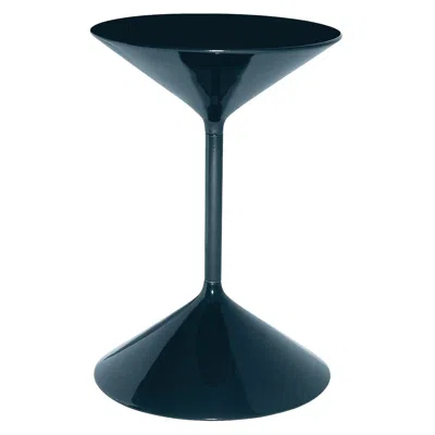 Pre-owned Zanotta Tempo Large Table In Black Finish With Lacquered Top By Prospero Rasulo