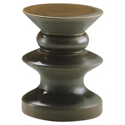 Pre-owned Zanotta Teti Occasional Small Table In Porcelainized Grès By Prospero Rasulo In Black