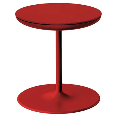 Pre-owned Zanotta Toi Small Table In Red Finish With Plywood Top By Salvatore Indriolo