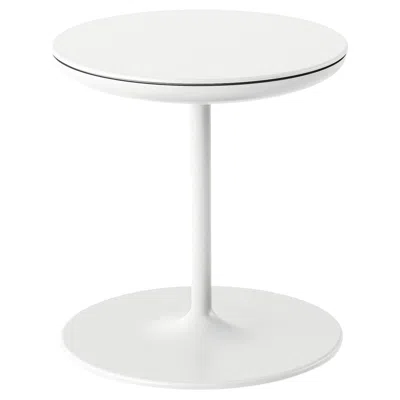 Pre-owned Zanotta Toi Small Table In White Finish With Plywood Top By Salvatore Indriolo