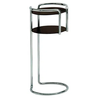 Pre-owned Zanotta Zanaotta Chichibio Stand By Gino Levi Montalcini, Giuseppe Pagano Pogatschnig In Gray