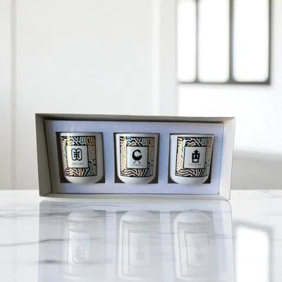 Zansette Home Adinkra Discovery Set In White