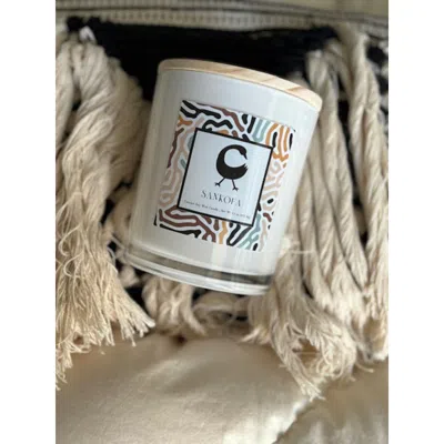 Zansette Home Sankofa Candle 11oz In White