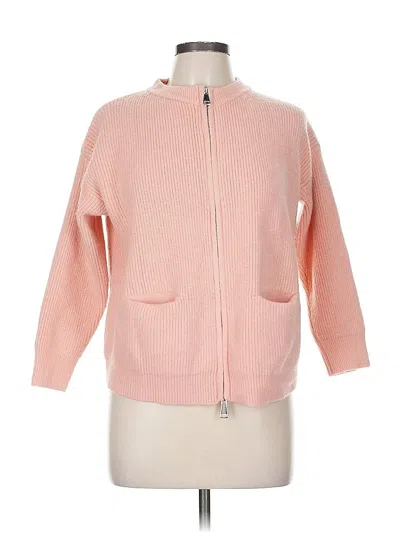 Zanzan Cardigan Sweater In Pink
