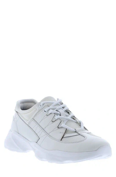 Zanzara Charles Leather Sneaker In White