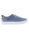 Zanzara Men's Florence Suede Low Top Sneakers In Sky