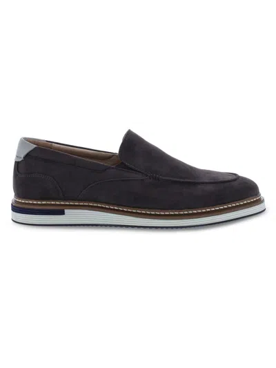 Zanzara Men's Rovigo Suede Loafers In Taupe
