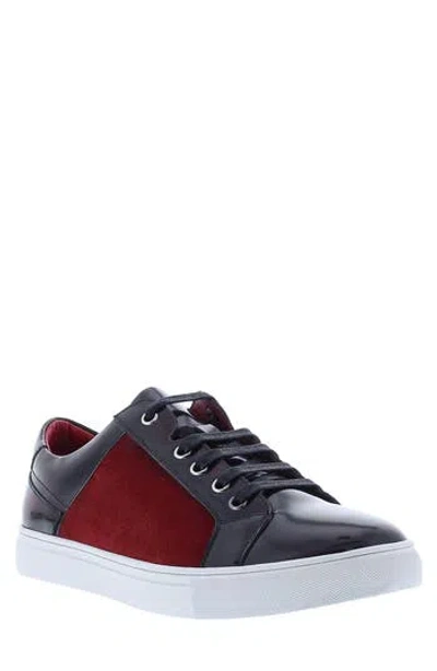 Zanzara Turin Low Top Sneaker In Red