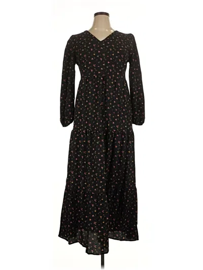 Pre-owned Zanzea Collection Casual Dress In Black