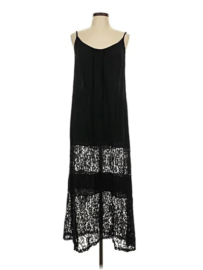 Pre-owned Zanzea Collection Casual Dress In Black