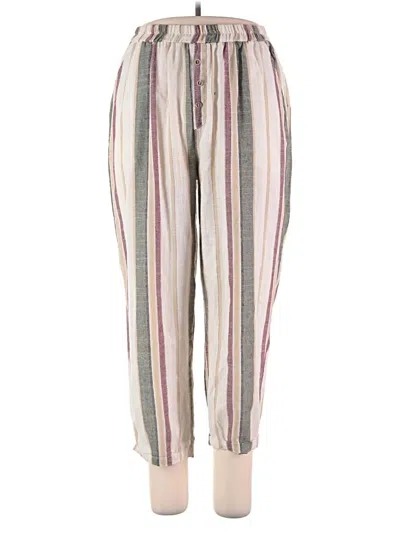 Pre-owned Zanzea Collection Casual Pants In Ivory