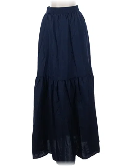 Zanzea Collection Casual Skirt In Blue