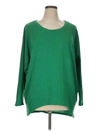 Pre-owned Zanzea Collection Pullover Sweater In Green