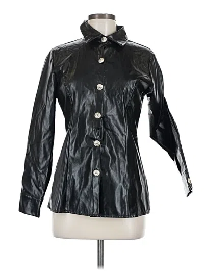 Pre-owned Zanzea Collection Raincoat In Black