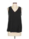 Zanzea Collection Sleeveless Blouse In Black