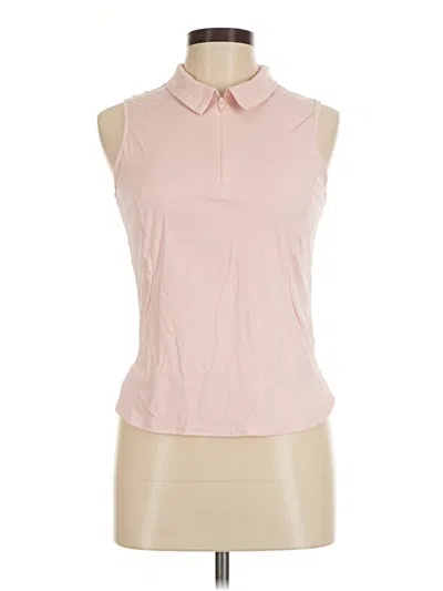 Pre-owned Zanzea Collection Sleeveless Blouse In Pink