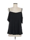 Zanzea Collection Tank Top Black Cold Shoulder Neckline Tops In Black