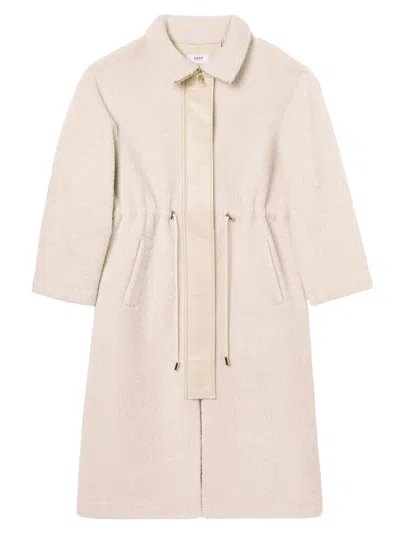 Zapa Women's Miami Faux Fur Coat In Sand