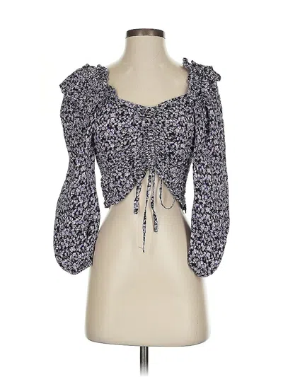 Pre-owned Zara 3/4 Sleeve Blouse