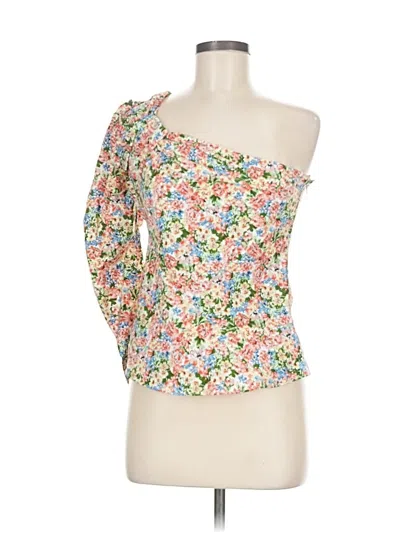 Zara 3/4 Sleeve Blouse In Multi