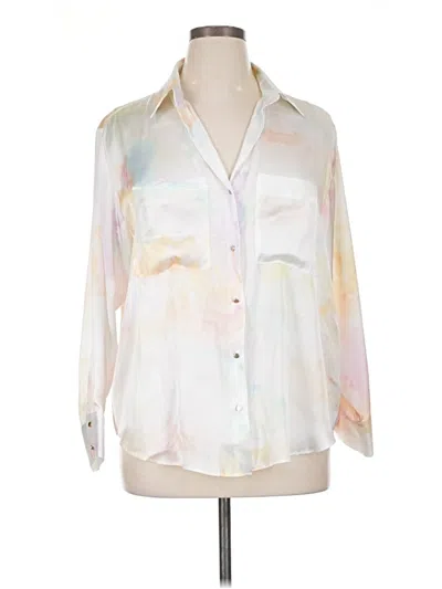 Zara 3/4 Sleeve Blouse In Multi