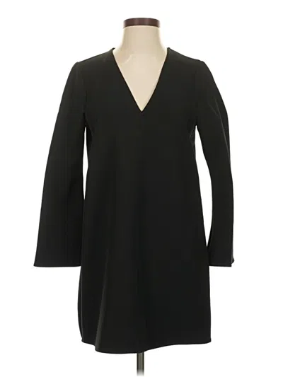 Pre-owned Zara 3/4 Sleeve T-shirt In Black