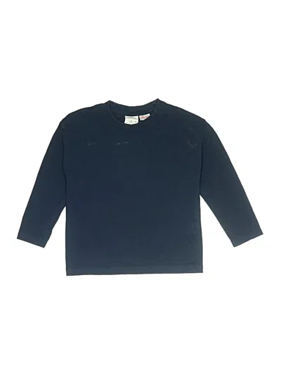 Pre-owned Zara Kids' 3/4 Sleeve T-shirt In Blue
