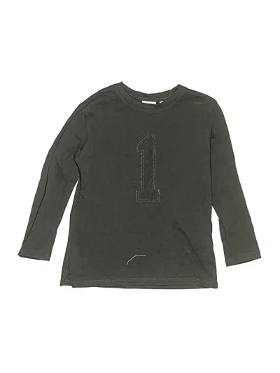 Pre-owned Zara Kids' 3/4 Sleeve T-shirt In Gray