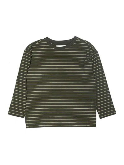 Pre-owned Zara Kids' 3/4 Sleeve T-shirt In Green