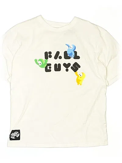 Pre-owned Zara Kids' 3/4 Sleeve T-shirt In Ivory
