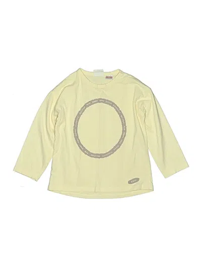 Pre-owned Zara Kids' 3/4 Sleeve T-shirt In Yellow