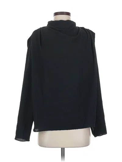 Pre-owned Zara 3/4 Sleeve Turtleneck In Black