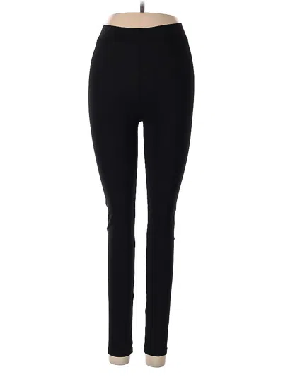 Pre-owned Zara Active Pants In Black