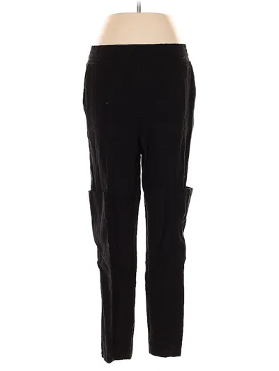 Pre-owned Zara Active Pants In Black